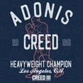thumbnail image 2 of Men's Creed III Adonis Heavyweight Champion Graphic Tee Navy Blue Heather Large, 2 of 4