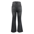 thumbnail image 7 of ABATAB Flare Legging Jeans for Women Stretchy High Waist Bell Bottom Jeans Bootcut Trendy Denim Trousers with Pockets, 7 of 7