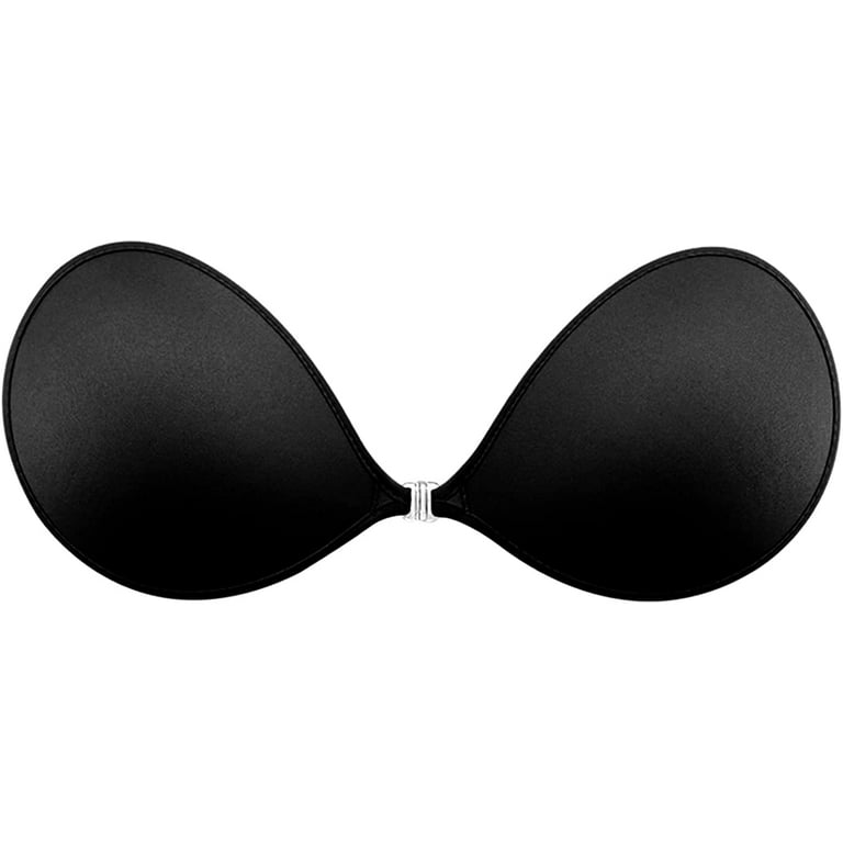 MITALOO Push up Strapless Self Adhesive Plunge Bra Invisible Backless Sticky  Bras at  Women's Clothing store