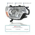 thumbnail image 3 of Spec-D Tuning Chrome Headlights Compatible with 2012-2015 Toyota Tacoma L+R Pair Head Light Lamp Assembly, 3 of 6