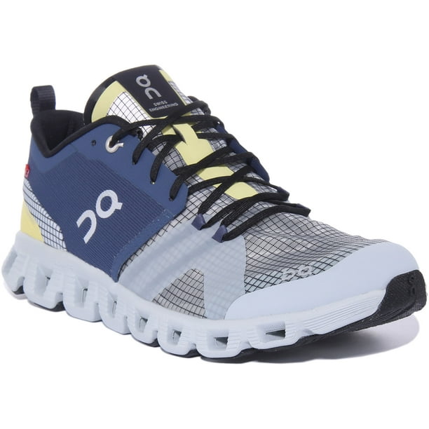 On Running Cloud X Shift Men's Lace Up Running Shoes In Denim Size 10