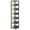 Brown, variant on Topcobe 6-Tier Corner Shelf, Narrow Etagere Bookshelf Storage Rack, Modern Furniture for Indoor, White