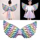 thumbnail image 4 of Ala, Accesorios de vestuario, Disfraz, Disfraz, Ala para boda arcoiris claro, 4 of 7