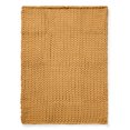 thumbnail image 3 of Donna Sharp Chunky Knit Camel Contemporary Decorative Throw Blanket with Over-Sized Loop Pattern, 3 of 6