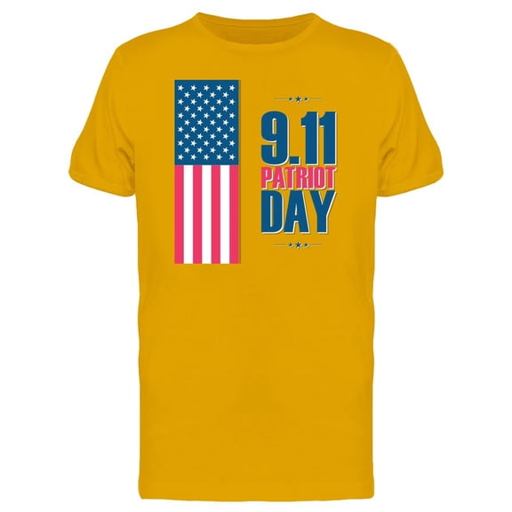9.11 Patriot Day Usa Flag Tee Men's -Image by Shutterstock