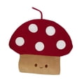 thumbnail image 2 of Caja de pañuelos colgante con forma de hongo, sencilla, moderna, creativa y funcional. Rojo, 2 of 9