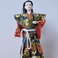 thumbnail image 5 of Jiibva 12inch Japanese Samurai Doll - 31cm Tall Traditional Kimono Ninja Warrior Mini Figures - Art Dolls for Collection & Ornaments, 5 of 5