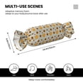 thumbnail image 3 of Wukai Fall Thanksgiving Day Print Candy Pillow Cylindrical Pillows Sofa Pillow Neck Hand Support Pillows Including Insert Lumbar Pillows, 3 of 8