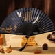 thumbnail image 3 of Ventilador Antiguo Plegable De Estilo Chino Bailar Verano Femenino Japonés Complejo Clásico Diario Barato, 3 of 4