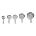 thumbnail image 2 of YAHHU 5‑Piece Stainless Steel Measuring Cup Set – Durable, Easy‑Clean, Stackable Kitchen Tool for Baking & Cooking, 2 of 15