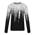 thumbnail image 5 of Qingpeng 3D Pattern Printed Long Sleeves T-Shirts Round Neck Casual Graphics Tees, 5 of 5