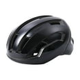 thumbnail image 4 of Casco de bicicleta ajustable con almohadilla extraíble para skate Road Bike Riding Negro, 4 of 8