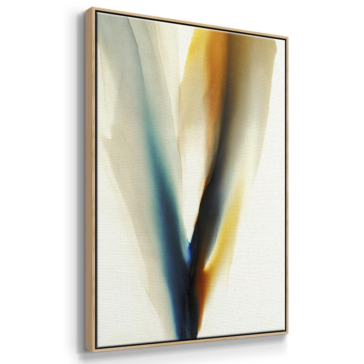 Surreal Tendencies Framed Premium Gallery Wrapped Canvas - Ready to Hang - 17 x 25 - Natural Wood Floating Frame