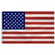thumbnail image 1 of Bandera TCTOHZNG USA American de poliéster, 90 x 150 cm, para interiores y exteriores, 1 of 6