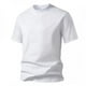 thumbnail image 1 of Playera Elvqul de Hombre Economicas Liso Blanco Cuello Redondo Manga Corta, 1 of 4
