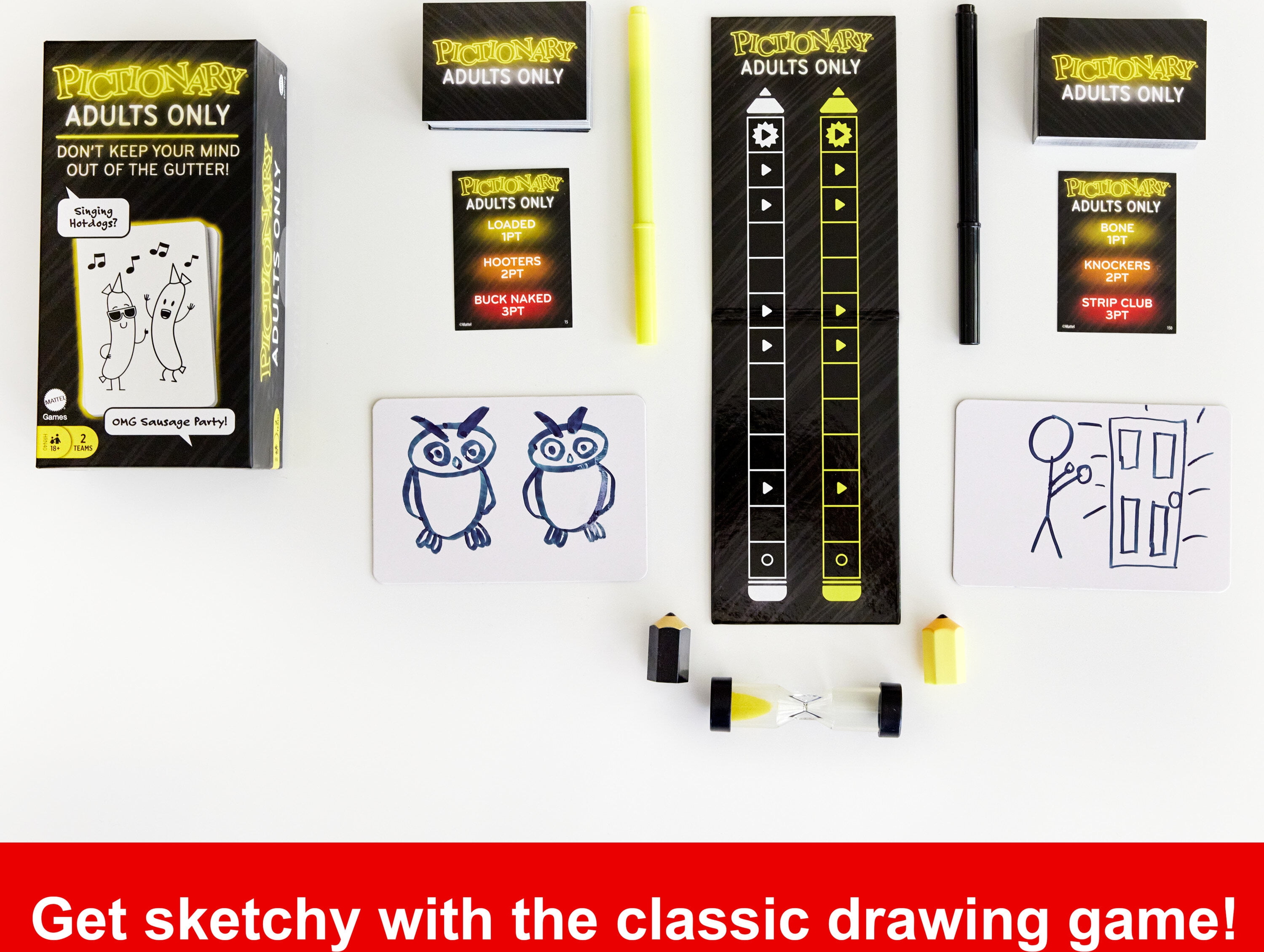 Pictionary® Adults Only Party Game for Adults and Game Night, Drawing Game  with Silly Sketches in Nepal at NPR 5127, Rating: 5