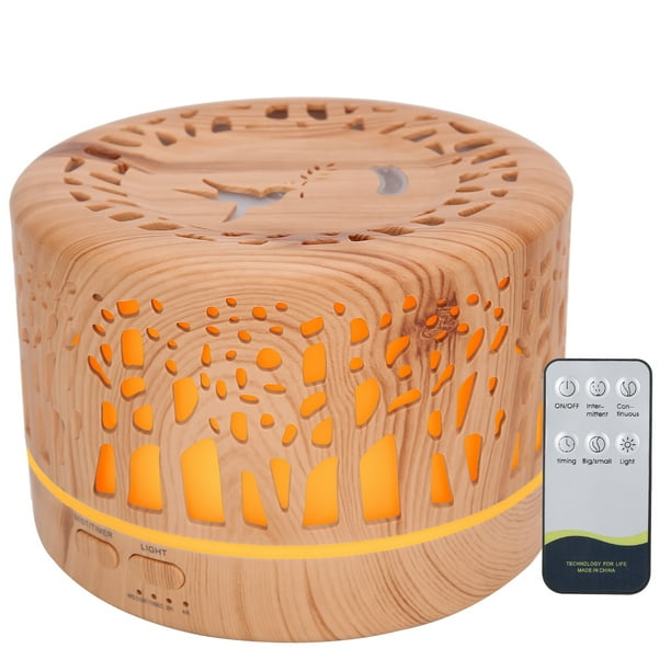 Humidificador de grano de madera Humidificador de aromaterapia Difusor de aromaterapia Humidificador Difusor de aromaterapia Humidificador Aroma Difusor de aireHealthAndBeautyElectronics Fyydes Descripción de la referencia