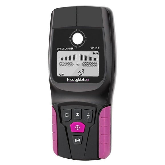 5 in 1 Stud Metal Detector Wall Scanner AC Wood Finder Cable Wire Depth Tracker Plumbing Underground WS120