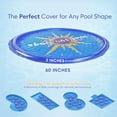 thumbnail image 5 of Solar Sun Rings UV Resistant Pool Spa Heater Circular Solar Cover (6 Pack), 5 of 8