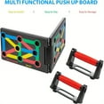 thumbnail image 4 of Push Up Board 12 in 1 Pushup Stands Foldable Press Up Rack Exercise Training Equipment Anti Slip Muscle Workout Board, 4 of 8