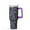 Purple-9, variant on Halloween Design 40oz Tumbler w/Handle - Ghosts/Pumpkins Double Wall Insulated Stainless Steel Cup, Leakproof Lid, Gift Ready