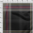 thumbnail image 2 of oneOone Viscose Chiffon Fabric Tartan Check Print Fabric By The Yard 42 Inch Wide, 2 of 4