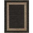 thumbnail image 3 of Unique Loom Chindi Jute Collection Area Rug (8' x 11' Rectangle Black/Navy Blue), 3 of 7