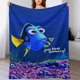 thumbnail image 1 of Manta de dibujos animados de Buscando a Nemo, suave y acogedora manta de felpa mullida para niños, niñas y adultos jóvenes, cálida manta de franela para sala de estar, dormitorio, sofá cama de 30 x, 1 of 8