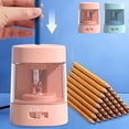 thumbnail image 1 of CQCYD 2Pcs Electric Pencil Sharpener, USB Automatic Pencil Sharpener, Dual Power Roller Cutter, Desktop Stationery Tool for Classroom Office and Art Drawing, 1 of 9