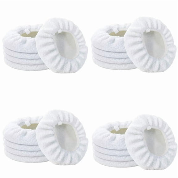 20 Pcs 10 INCH Bonnet Polisher Polish Pad Polishing Buffling Car Buffer Waxer