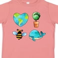 thumbnail image 4 of Inktastic Earth Day Plant a Tree Save the Bees Save the Seas Love Your Mother Boys or Girls Toddler T-Shirt, 4 of 5