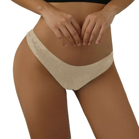 Alitao Period Underwear Cotton Underwear Thongs for Women Menstrual Physiological Swimming Trunks Leak Proof Menstrual Bikini Swim Bottoms Underwear Cheeky Underwear No Show Underwear Beige XL