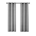 thumbnail image 4 of 5th Avenue Lux Thalia Textured Grommet Window Curtain Panel Pair Silver Polyester 2-Piece 84 Inch Panel Pair, floral themed, for Men and Women, OEKO-TEX Certified Confidence, 4 of 4