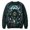 Dark Green, variant on Toddler Boys Pullover Halloween Sweatshirts Wolf Print Kids Shirt Crewneck Long Sleeve Preppy Tops Size 2-3T