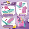 thumbnail image 3 of Playdough Sets for Kids Ages 2-4, Unicorn Theme Playdough  11 Piece Accessories Tools Kit, 3 of 6