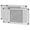 1-M(18" H x 28-52" W ), variant on Adjustable Window Screen 1, M(18" H x 28-52" W ) 2-way Horizontal & Vertical Expandable