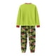thumbnail image 5 of Moonsky| Flannel Christmas Pajamas For Family Parent-child Warm Christmas Set Monster Emoji Printed Home Wear Pajamas Two-piece Mom Set Plaid Pants Matching Christmas Pjs For Winter#Women L, 5 of 5