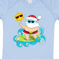 thumbnail image 4 of Inktastic Surfing Santa Boys or Girls Baby Bodysuit, 4 of 5