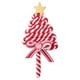 thumbnail image 2 of Adorno para árbol de Navidad | Colgante blando de PVC con cuerda | Diseño de bastón de caramelo colorido para decoración y regalos navideños, 2 of 3
