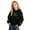 1-Black48, variant on WOYY Girls St. Patrick's Day Hoodie Clover Print Pullover Hooded Sweatshirt, Sizes 3-14