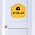 thumbnail image 6 of Heritage Plus Storage Wall or Door Sign | Business Office Signage - Large, 6 of 7