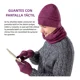 thumbnail image 5 of Gorro Bufanda Guantes De Lana Para Invierno 3 Pcs Unisex, 5 of 8