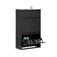 thumbnail image 2 of SoBuy Shoe Cabinet Shoe Rack Shoe Storage Cupboard Organizer Unit FSR165-SCH, 2 of 7