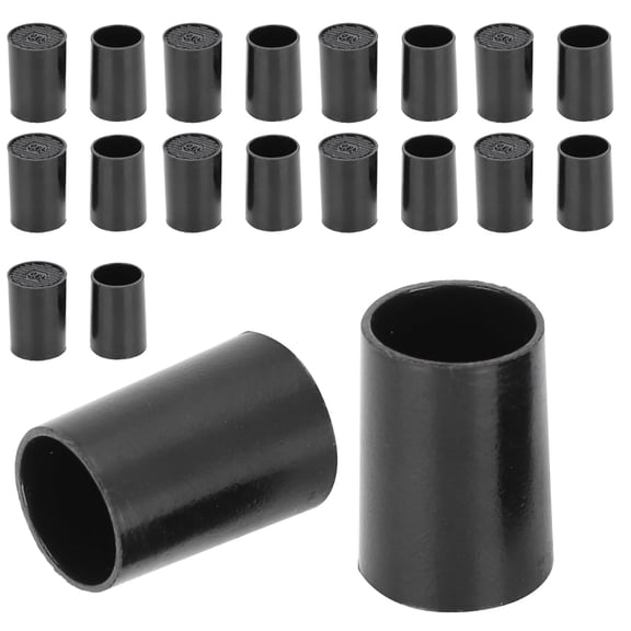 High Heel Protector, 10 Pairs High Heel Tip Caps TPU Polyurethane Heel Repair Caps Stable Black Accessories for Shoes Repairing Replacement Kits[11mm]