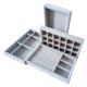 thumbnail image 2 of Cajón organizador de joyas, cajón de almacenamiento de joyas, sistema de organización, almacenamiento de pendientes, bandeja de joyería apilable, 2 of 7