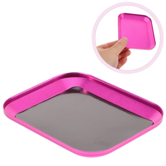 FUTUREORYY Magnetic Storage Screw Tray in Aluminum Alloy for Mechanics 1Set