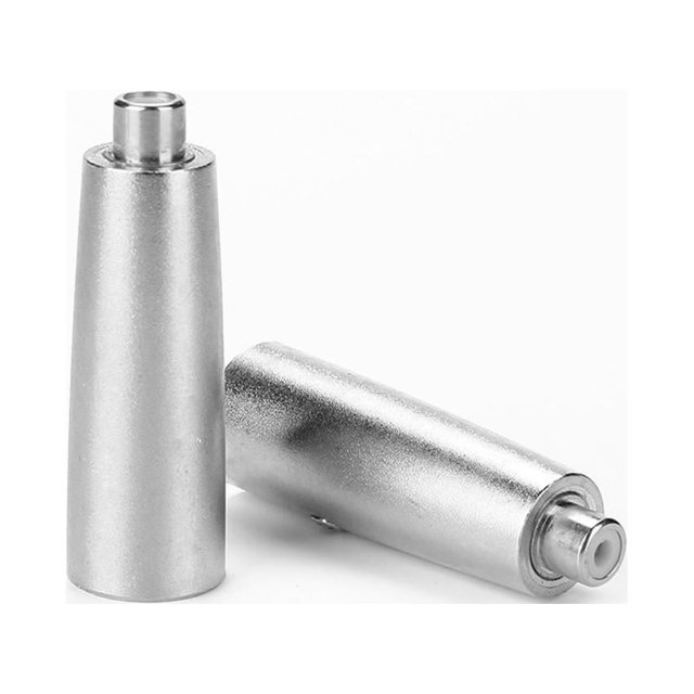 10 Uds Metal XLR 3 pines macho a RCA hembra Audio Jack adaptador conector de clavija