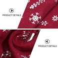 thumbnail image 4 of 1Pc Xmas Theme Pattern Neckerchief Shawl Printed Scarf Neck Head Scarf, 4 of 7