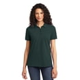 thumbnail image 1 of Port & Company Ladies Core Blend Pique Polo L Verde oscuro Puerto & Compa??a LKP155, 1 of 1