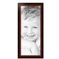 thumbnail image 2 of ArtToFrames 11" x 27" Honors Mahogany with Black Picture Frame, 11x27 inch Brown Wood Poster Frame (WOM-5154), 4 Pack, 2 of 6